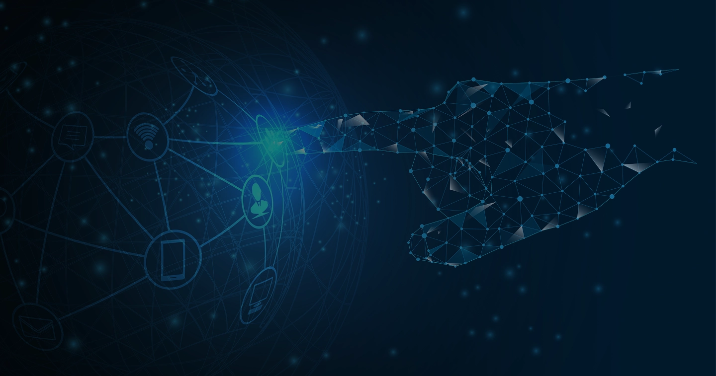 Hintergrundgrafik von FinanzFokus AI Kontaktseite